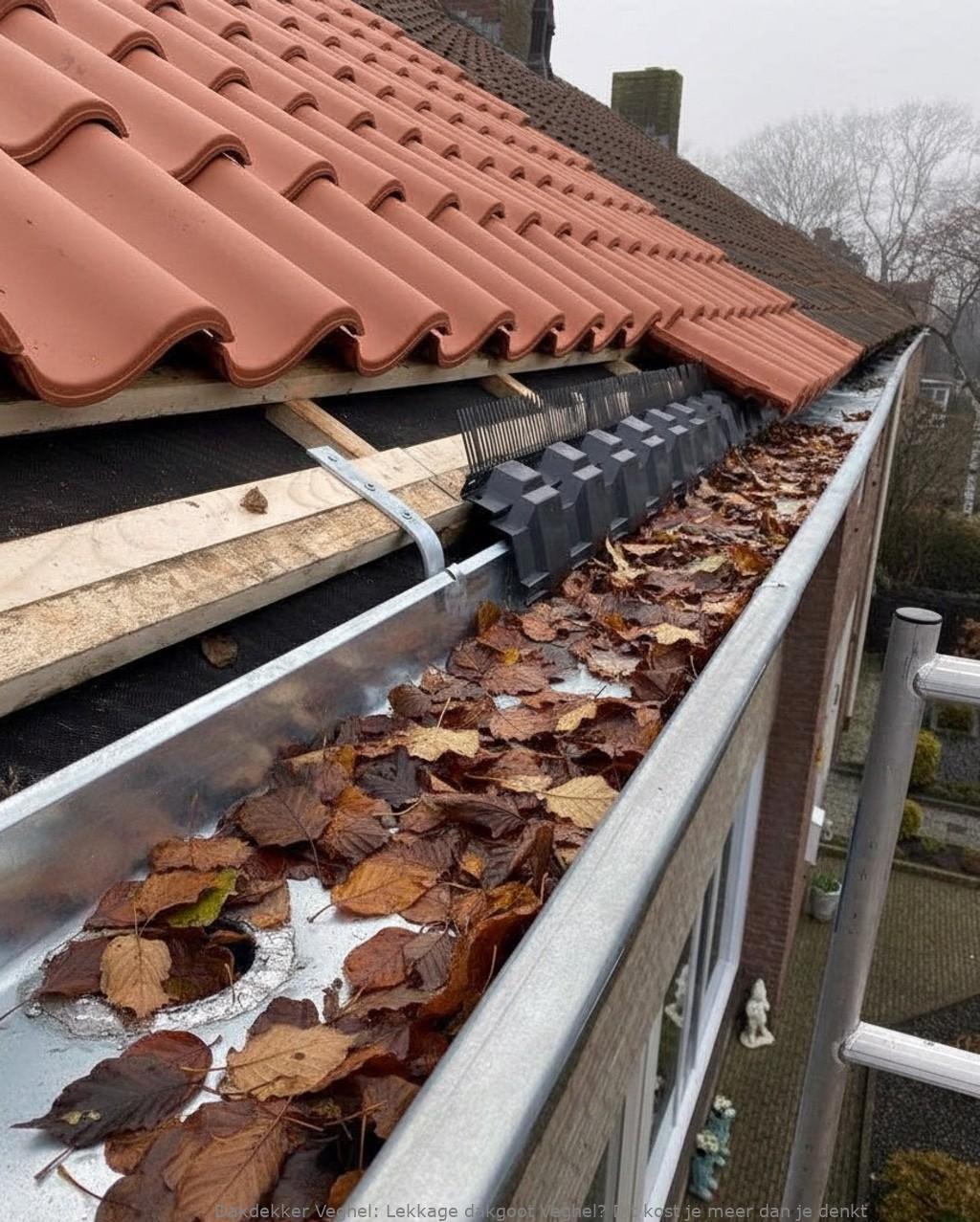Lekkage Dakgoot Veghel 1